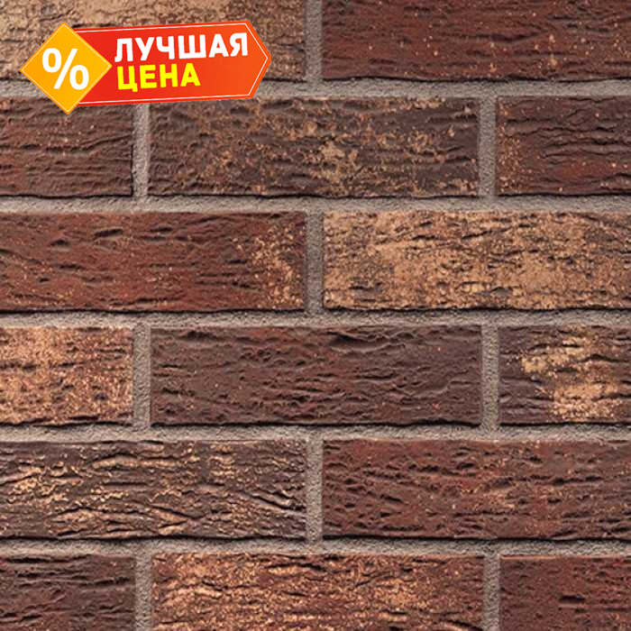 Клинкерная плитка KING KLINKER Old Castle Bastille wall HF16 240х71х10 мм