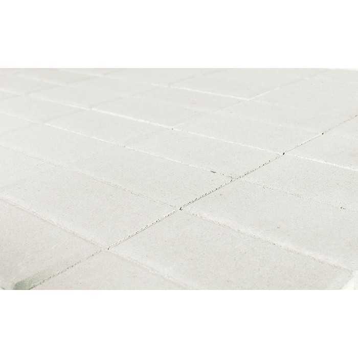 Плитка тротуарная BRAER Сити белый, 300x150x80 мм